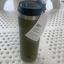 Load image into Gallery viewer, Starbucks + Stanley Military Commitment Double Walled Hammered Stainless Steel Tumbler With Handle
