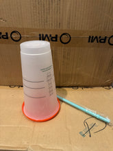 画像をギャラリービューアに読み込む, Starbucks Color Change Cups - Orange Lid, Light Blue Straw
