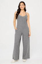 이미지를 갤러리 뷰어에 로드 , Fabletics Cloud Jersey Wide Leg Onesie
Color: Charcoal Grey Heather
Size: M / Tall | 29
