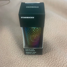 Load image into Gallery viewer, Starbucks 2023 Starbucks Ornament Mini Tumbler Keychain Oil Slick Studded

