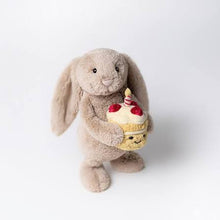 將圖片載入圖庫檢視器 Jellycat Bashful Beige Bunny Birthday

