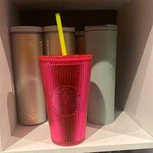 画像をギャラリービューアに読み込む, Starbucks 2023 Starbucks Iridescent Magenta Bling Cold Cup (16 oz)
