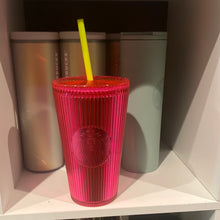 画像をギャラリービューアに読み込む, Starbucks 2023 Starbucks Iridescent Magenta Bling Cold Cup (16 oz)
