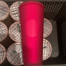 Load image into Gallery viewer, Starbucks 2023 Spring Pink Jelly Studded Venti 24oz Tumbler with Straw
