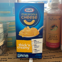 Cargar imagen en el visor de la galería, Kraft Macaroni &amp; Cheese - Thick n’ Creamy
