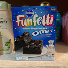 Load image into Gallery viewer, Pillsbury Funfetti Oreo Brownie Mix
