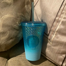 Load image into Gallery viewer, Starbucks 2023 Winter Blue Studded Tumbler Grande 16oz
