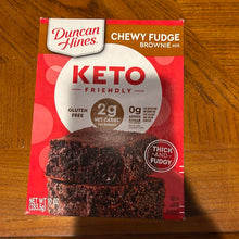 將圖片載入圖庫檢視器 Duncan Hines Keto Friendly - Chewy Fudge Brownie mix
