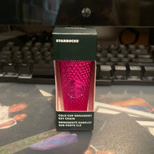 이미지를 갤러리 뷰어에 로드 , Starbucks Holiday 2022 Starbucks Sangria (Hot Pink, Purple) Cup Ornament Key Chain Bling Fall Winter Holiday Christmas 2022
