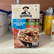 Cargar imagen en el visor de la galería, Quaker Instant Oatmeal Low Sugar Variety Pack
