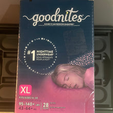 Load image into Gallery viewer, Huggies Goodnites Bedtime Box
