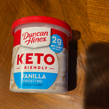 將圖片載入圖庫檢視器 Duncan Hines Keto Friendly - Vanilla Frosting

