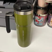 画像をギャラリービューアに読み込む, Starbucks + Stanley Military Commitment Double Walled Hammered Stainless Steel Tumbler With Handle
