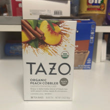 이미지를 갤러리 뷰어에 로드 , Tazo Black Tea Organic Peach Cobbler
