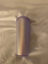 画像をギャラリービューアに読み込む, Starbucks 2022 2022 Spring Starbucks Iridescent Unicorn Grid Venti Tumbler 24oz

