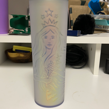 이미지를 갤러리 뷰어에 로드 , Starbucks 2021 Limited Edition Starbucks Summer 2021 Limited 16 oz Frosted Siren Tumbler 50 Years
