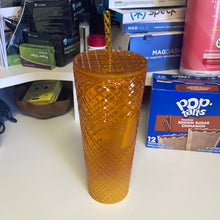 Load image into Gallery viewer, 2022 Starbucks Orange Mango Venti Tumbler 24oz

