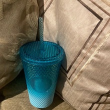 Load image into Gallery viewer, Starbucks 2023 Winter Blue Studded Tumbler Grande 16oz
