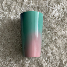 Cargar imagen en el visor de la galería, Starbucks 2021 Summer Starbucks Ceramic Double Wall Rainbow Ombre 12oz Tumbler 2021
