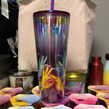 이미지를 갤러리 뷰어에 로드 , Starbucks 2021 American Sign Language ASL Hand Movements Venti Tumbler 24 oz
