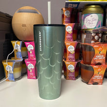 이미지를 갤러리 뷰어에 로드 , 2022 Starbucks Stainless Steel Mermaid Tail Venti Tumbler 24oz
