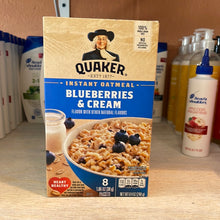 Load image into Gallery viewer, Quaker Instant Oatmeal Blueberries &amp; Cream
