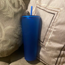 Load image into Gallery viewer, Starbucks 2023 Spring Bluebell Soft touch 24oz Venti Tumbler
