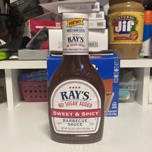 Load image into Gallery viewer, Sweet Baby Rays - No Sugar Added - Sweet &amp; Spicy Barbecue Sauce
