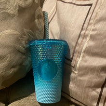 Load image into Gallery viewer, Starbucks 2023 Winter Blue Studded Tumbler Grande 16oz
