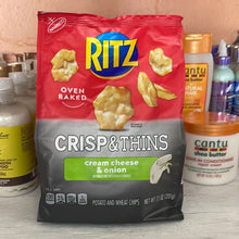 Load image into Gallery viewer, Ritz Crisp &amp; Thins Cream Cheese &amp; Onion
