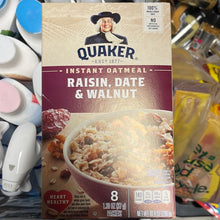 गैलरी व्यूवर में इमेज लोड करें, Quaker Instant Oatmeal Raisin, Date &amp; Walnut
