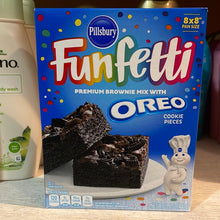 Load image into Gallery viewer, Pillsbury Funfetti Oreo Brownie Mix

