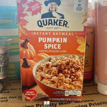 画像をギャラリービューアに読み込む, Quaker Instant Pumpkin Spice
