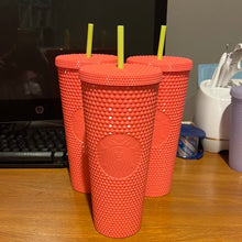이미지를 갤러리 뷰어에 로드 , Starbucks Dragonfruit Studded Tumbler Summer 2022 Grande 24oz
