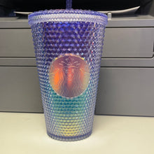 이미지를 갤러리 뷰어에 로드 , Starbucks Studded Blue Ombre 16oz Plastic Cold Cup 2021
