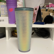 將圖片載入圖庫檢視器 Starbucks Acrylic 50th Anniversary Frosted Sirens Tail Venti Cold Cup 24oz
