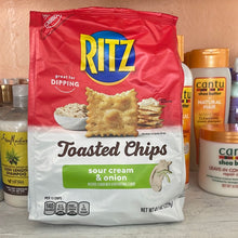 Cargar imagen en el visor de la galería, Ritz Toasted Chips Sour Cream &amp; Onion
