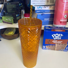 Load image into Gallery viewer, 2022 Starbucks Orange Mango Venti Tumbler 24oz

