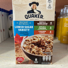 Cargar imagen en el visor de la galería, Quaker Instant Oatmeal Low Sugar Variety Pack

