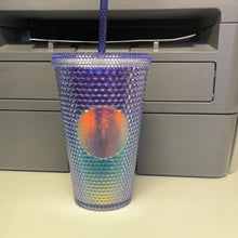 이미지를 갤러리 뷰어에 로드 , Starbucks Studded Blue Ombre 16oz Plastic Cold Cup 2021
