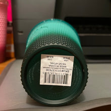 Load image into Gallery viewer, Starbucks Green Gradient Studded Tumbler Fall Winter Holiday 2022 (16 oz - Grande)
