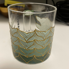 Load image into Gallery viewer, Starbucks 50th Anniversary Glass Sirens Tail Mug, 12oz
