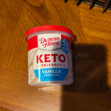 將圖片載入圖庫檢視器 Duncan Hines Keto Friendly - Vanilla Frosting
