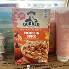画像をギャラリービューアに読み込む, Quaker Instant Pumpkin Spice
