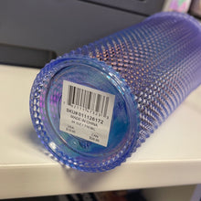 Cargar imagen en el visor de la galería, Starbucks Studded Blue Ombre 24oz Plastic Cold Cup 2021
