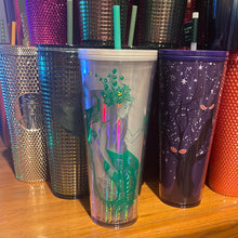 이미지를 갤러리 뷰어에 로드 , 2022 Holiday Starbucks Mermaid Siren Venti 24oz Tumbler with Straw
