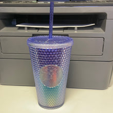 이미지를 갤러리 뷰어에 로드 , Starbucks Studded Blue Ombre 16oz Plastic Cold Cup 2021

