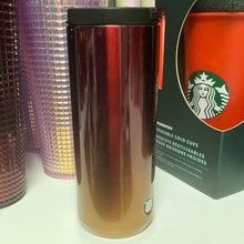 Cargar imagen en el visor de la galería, Starbucks 2020 Holiday Starbucks Red Stainless-Steel Tumbler - 12 fl oz
