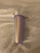 画像をギャラリービューアに読み込む, Starbucks 2022 2022 Spring Starbucks Iridescent Unicorn Grid Venti Tumbler 24oz
