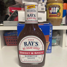 Load image into Gallery viewer, Sweet Baby Rays - No Sugar Added - Sweet &amp; Spicy Barbecue Sauce
